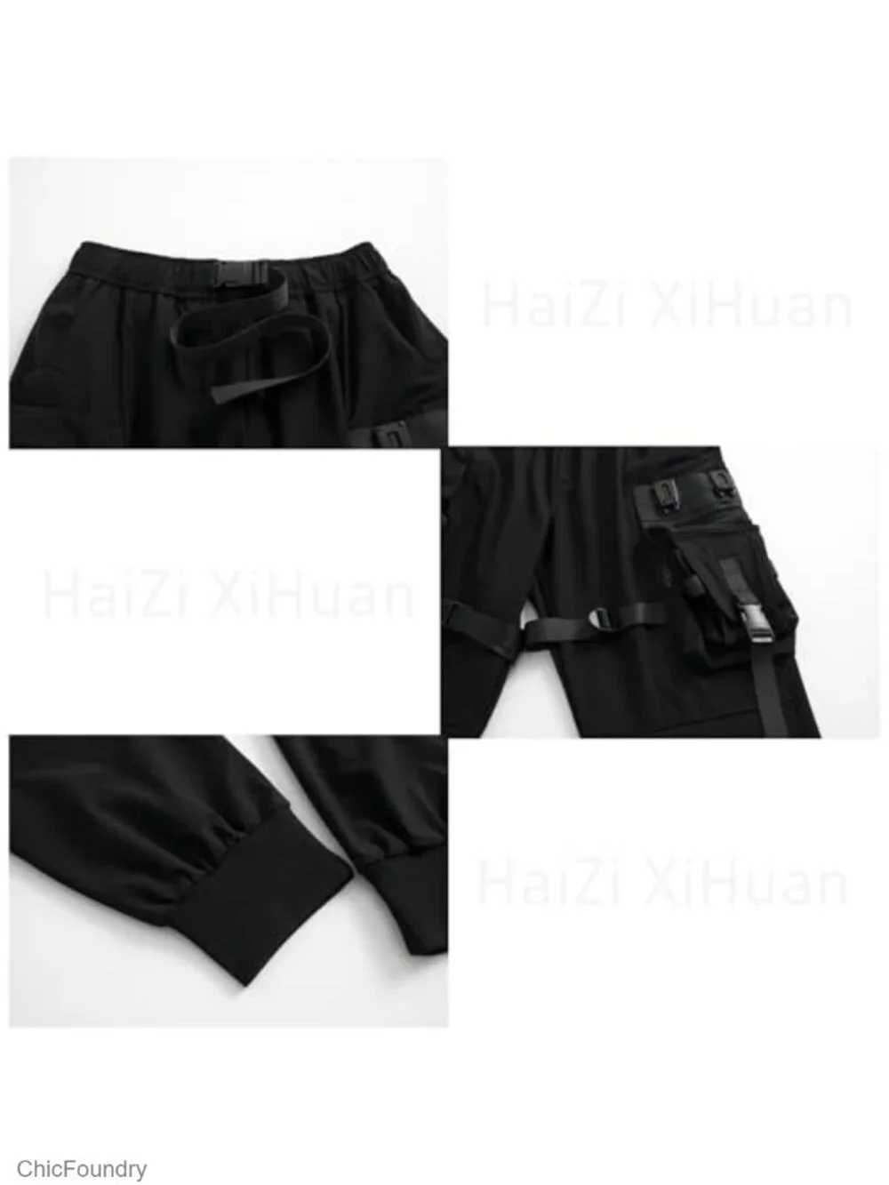 Men's Functional Paratrooper Tactical Cargo Techwear Streetwear Pants